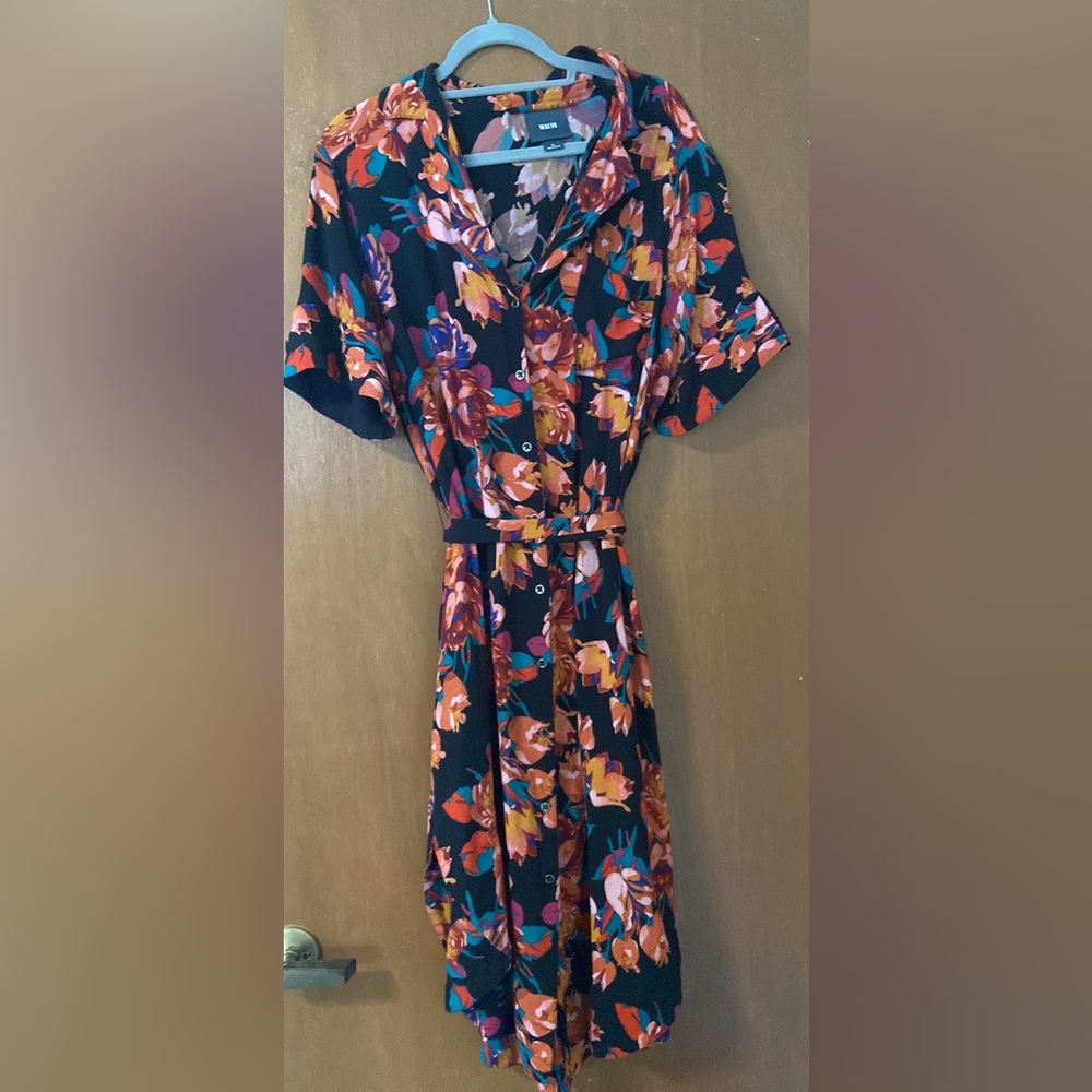 Anthropologie Maeve Flora Dress
